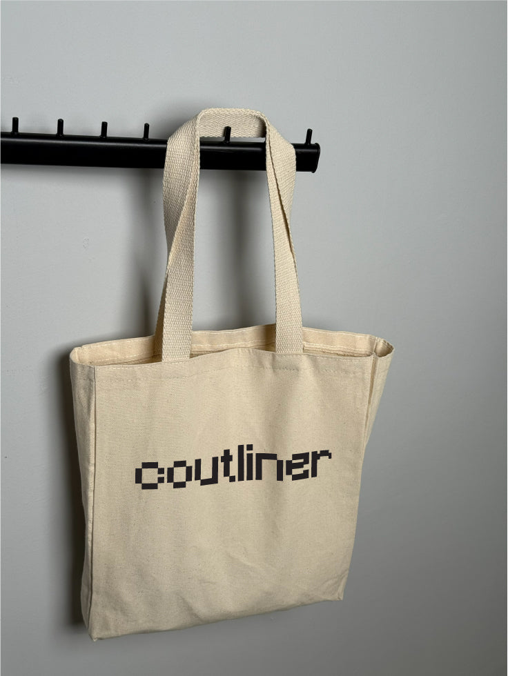 Pikseliner Baskılı Bez Çanta